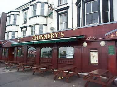 OutSide Chinnerys Club Southend.........
